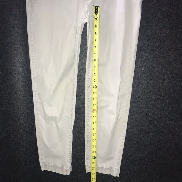 Eileen Fisher Chino Pants Women’s Medium Straight Leg Tencel Gray *flaws** - Picture 14 of 15